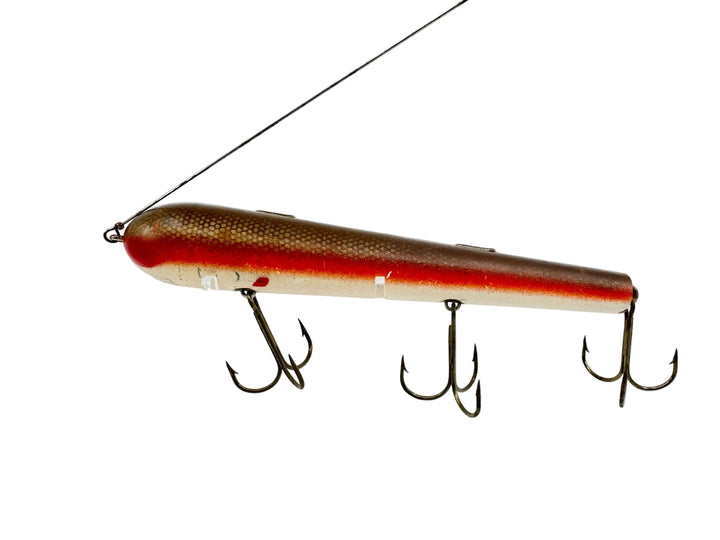 Eddie Bait Muskie Lure, Brown Sucker Color
