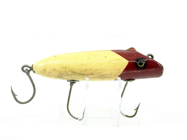 South Bend Single Hook Bass Oreno, Red White Color