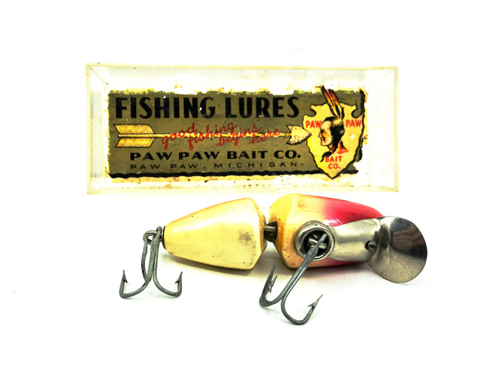 Paw Paw 9100-J Series, LJ Silver Scale/Red Head and Stripes Color with Box