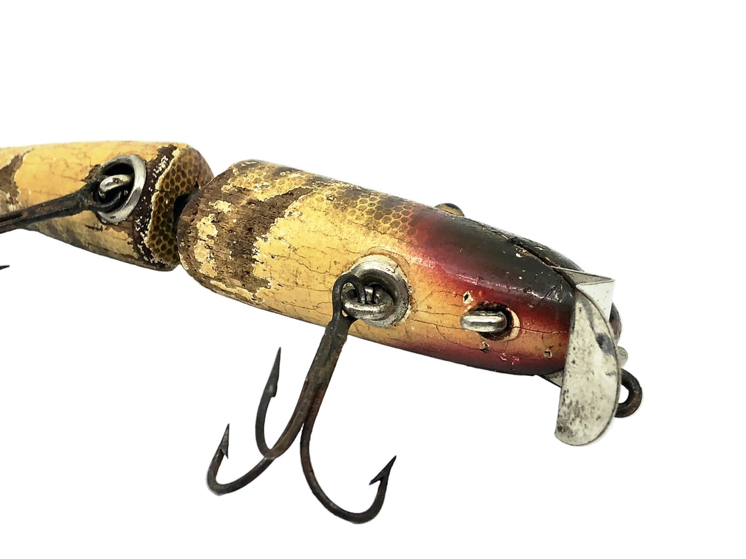 Creek Chub 2600 Jointed Pikie Minnow, Pikie Scale Color 2600 Glass Eyes