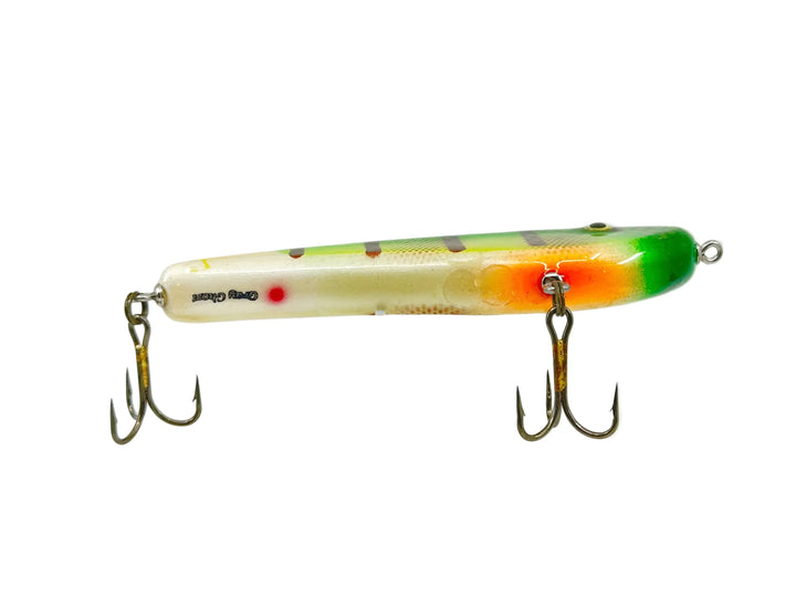 Crazy Ghost Musky Glide Bait, Perch Color