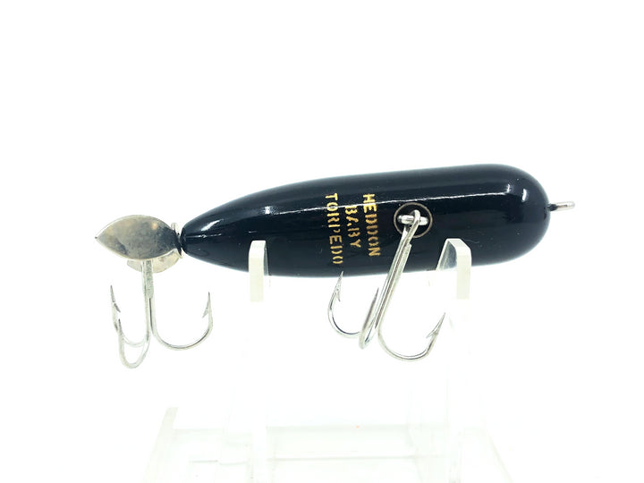 Heddon Baby Torpedo 361, B Black Color-Uncatalogued