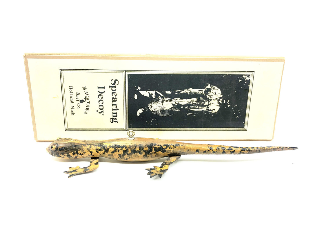 Macatawa Bait Co. Salamander Decoy w/Box