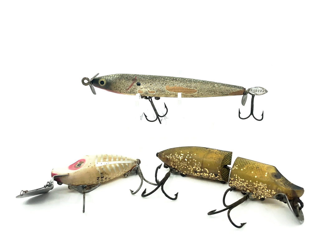 Heddon Vintage Trio- Runts & Surface Cobra