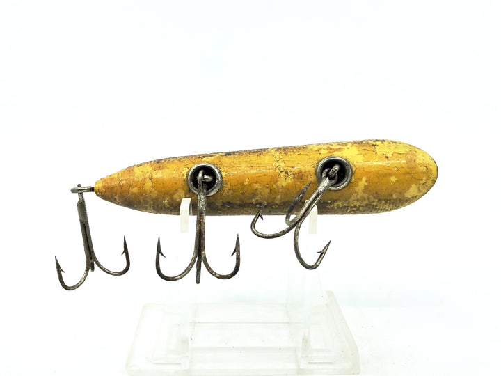 Wooden Heddon Lucky 13, L Perch Color - No Eyes