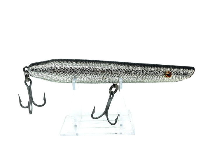 Cotton Cordell Pencil Popper 6600, #04 Chrome Black Back Color