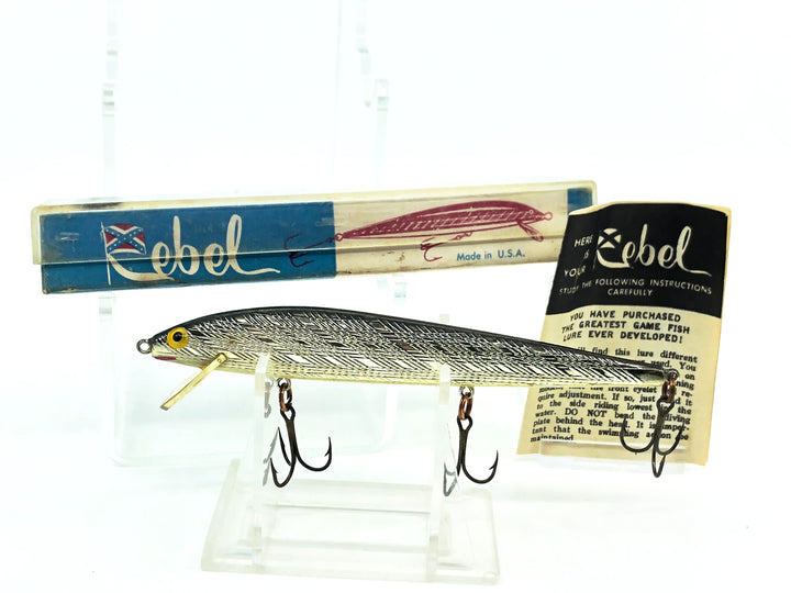 Vintage Rebel Minnow 201, Silver Color with Box