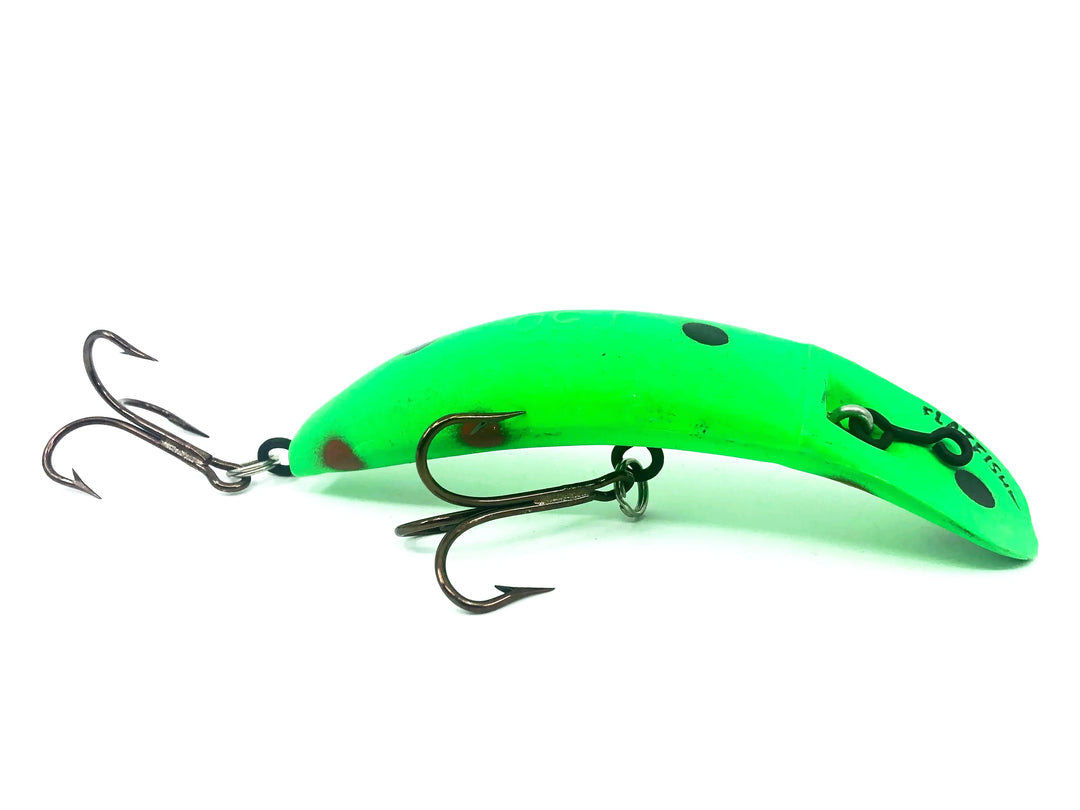 Helin Vintage Flatfish T50, GFL Green Fluorescent Color