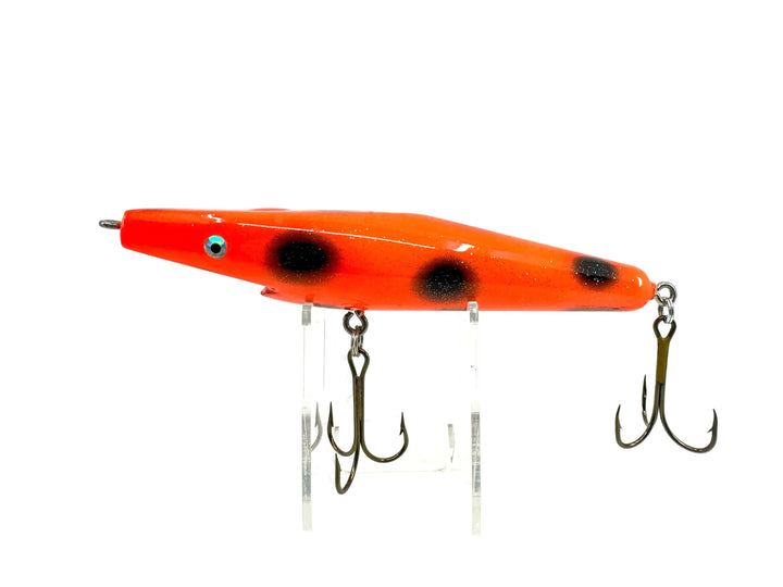 Odyssey Pig 7", Fluorescent Orange/Black Dots Color