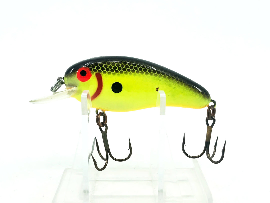 Bomber Flat A 2F, FYBS Black/Chartreuse Color - Vintage Version