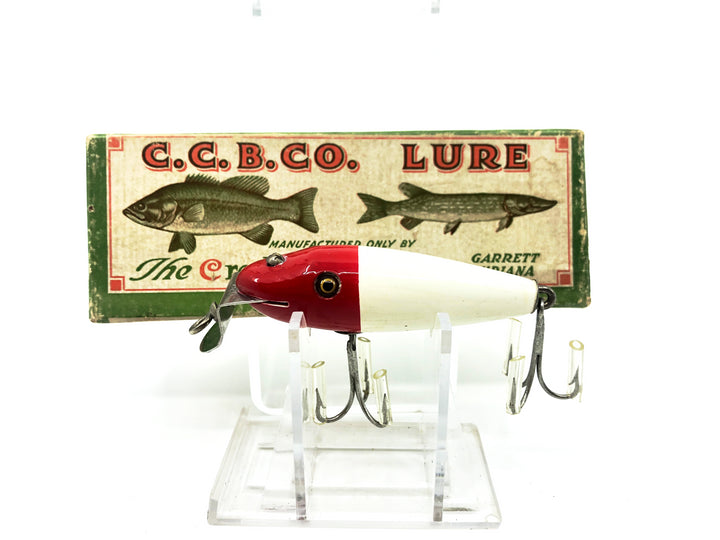 Creek Chub 4300 River Scamp, Red Head White Color 4302 Color with Box
