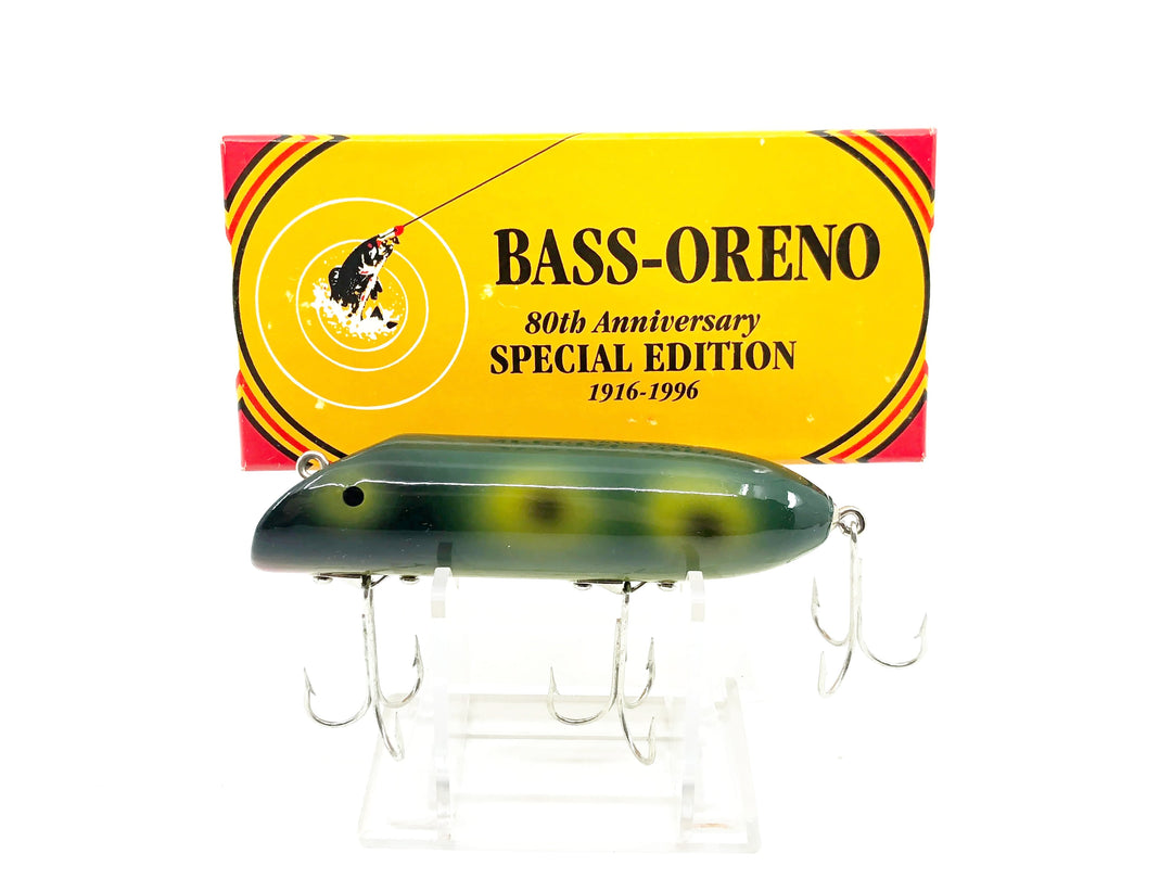 Luhr-Jensen South Bend 80th Anniversary Bass-Oreno Frog Color New in Box