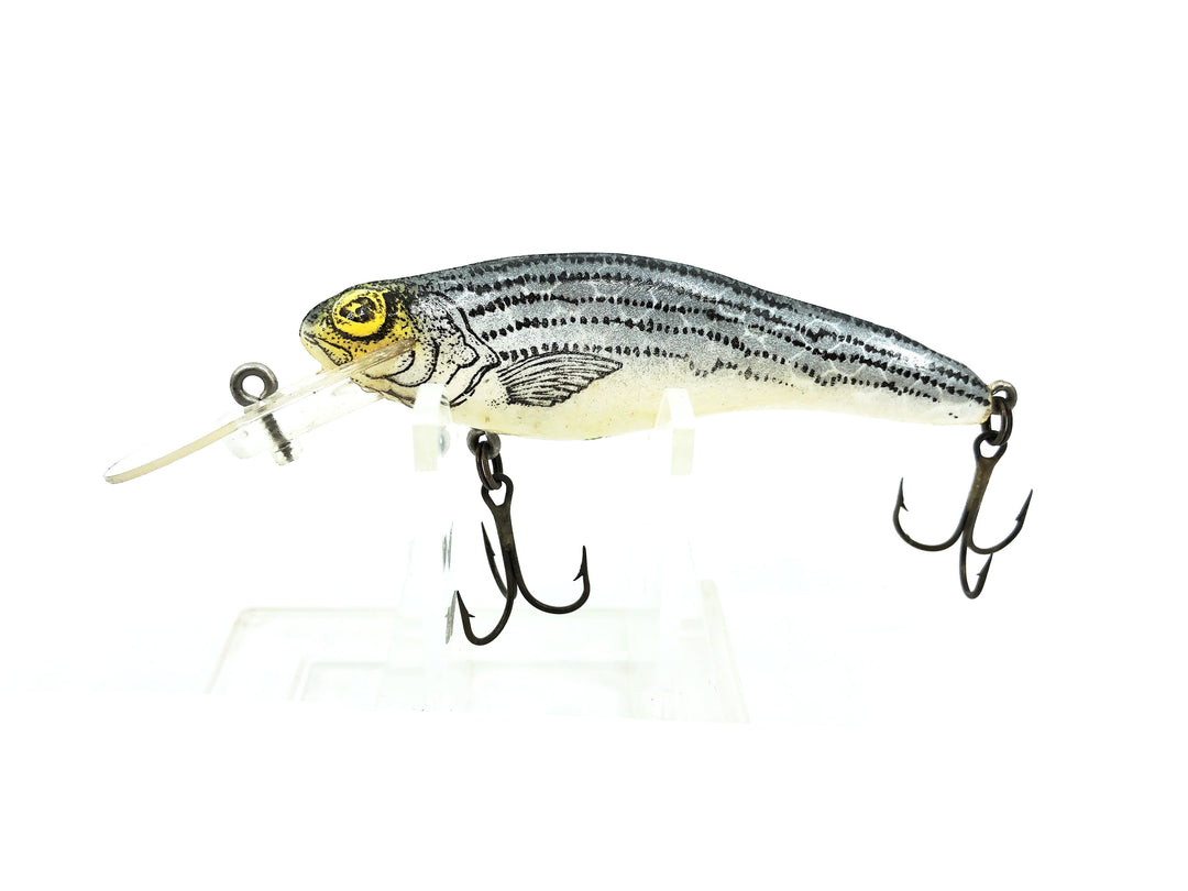 Crankbait Corp Fingerling 3" Size, Color #2 Striper