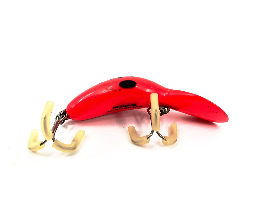 Heddon Clatter Tad, #63 Red Dog Color