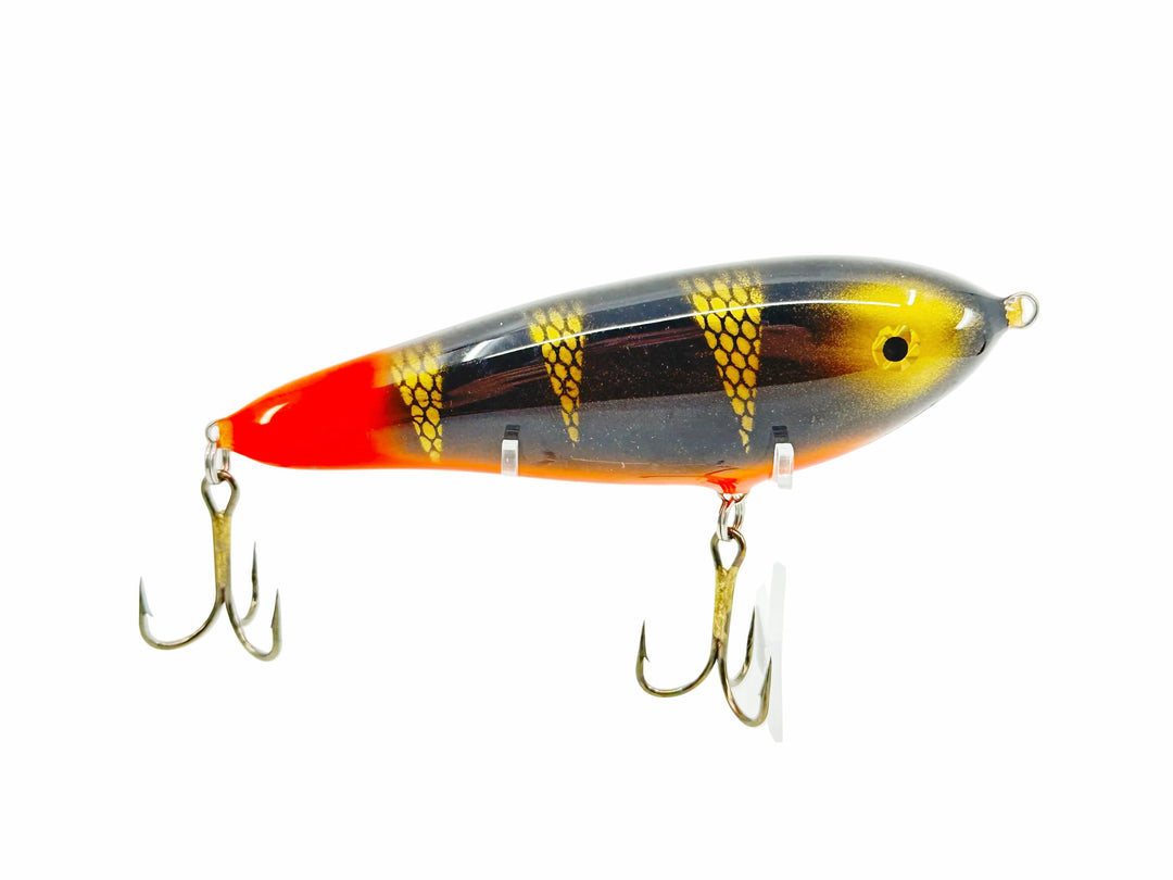 Smuttly Dog 6" Jerkbait, Hot Tail Color