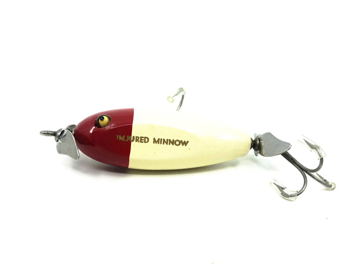 Creek Chub Baby Injured Minnow 1600 Red White 1602 Color - Excellent condition