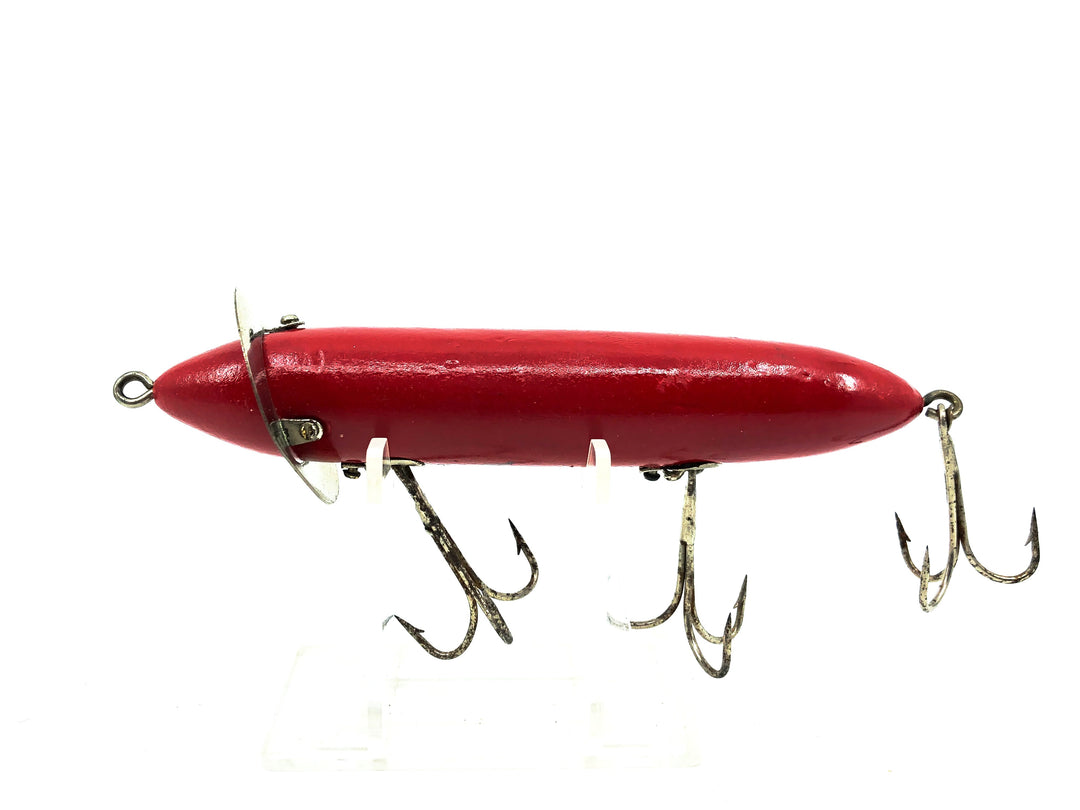 Repainted Heddon Slope Nose, Red Repaint Color