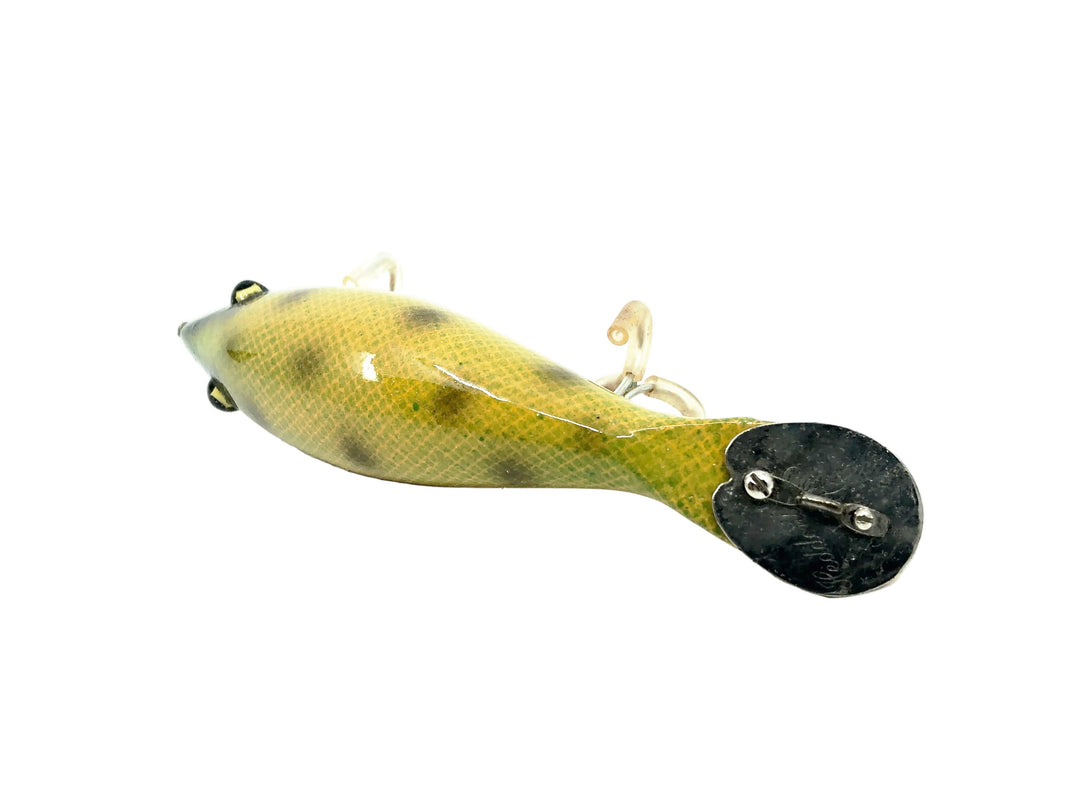 Heddon #5000 Tad-Polly, Repainted Frog Spot Color