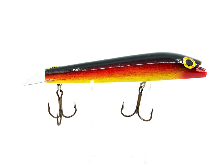 Bobbie 6 1/2" Jerk Bait, Rainbow Color