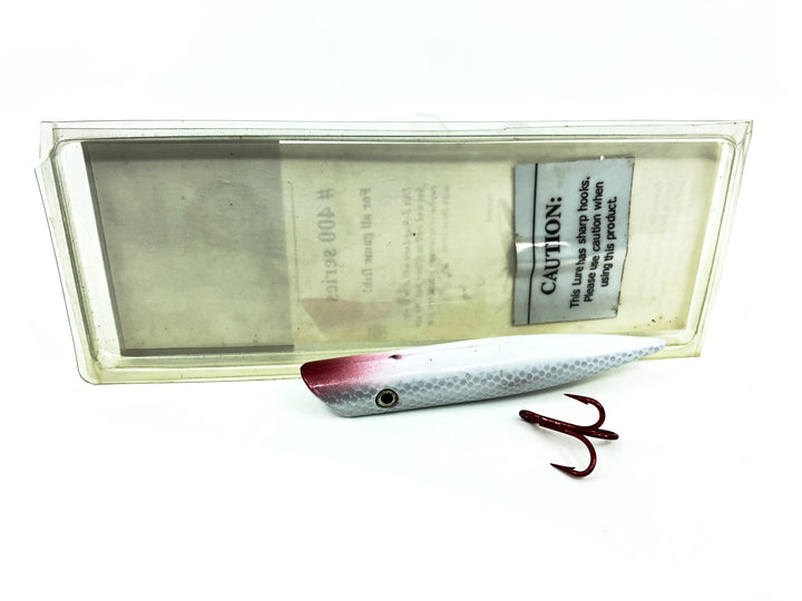 Z Plug Bass Bait #400 Series, Silver Shiner Color with Card