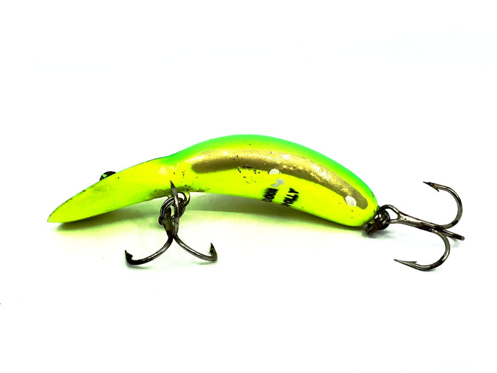 Heddon Tadpolly, FY Chartreuse Mullet Color