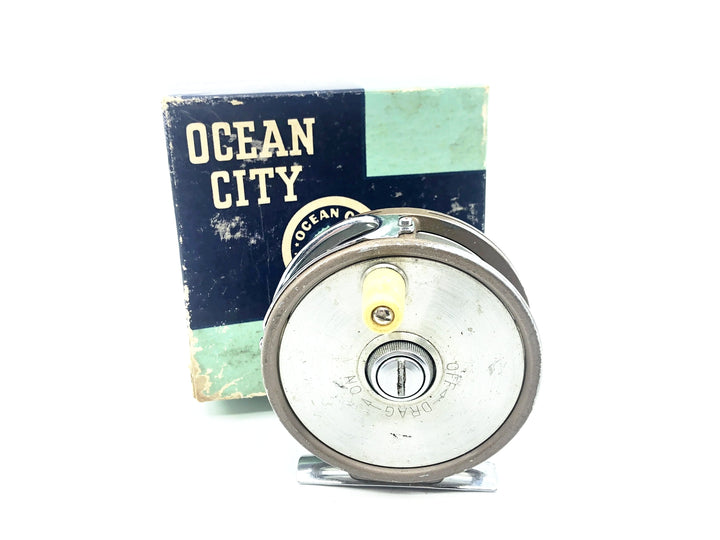 Vintage Ocean City No.76 Plymouth Model Fly Reel w/Box