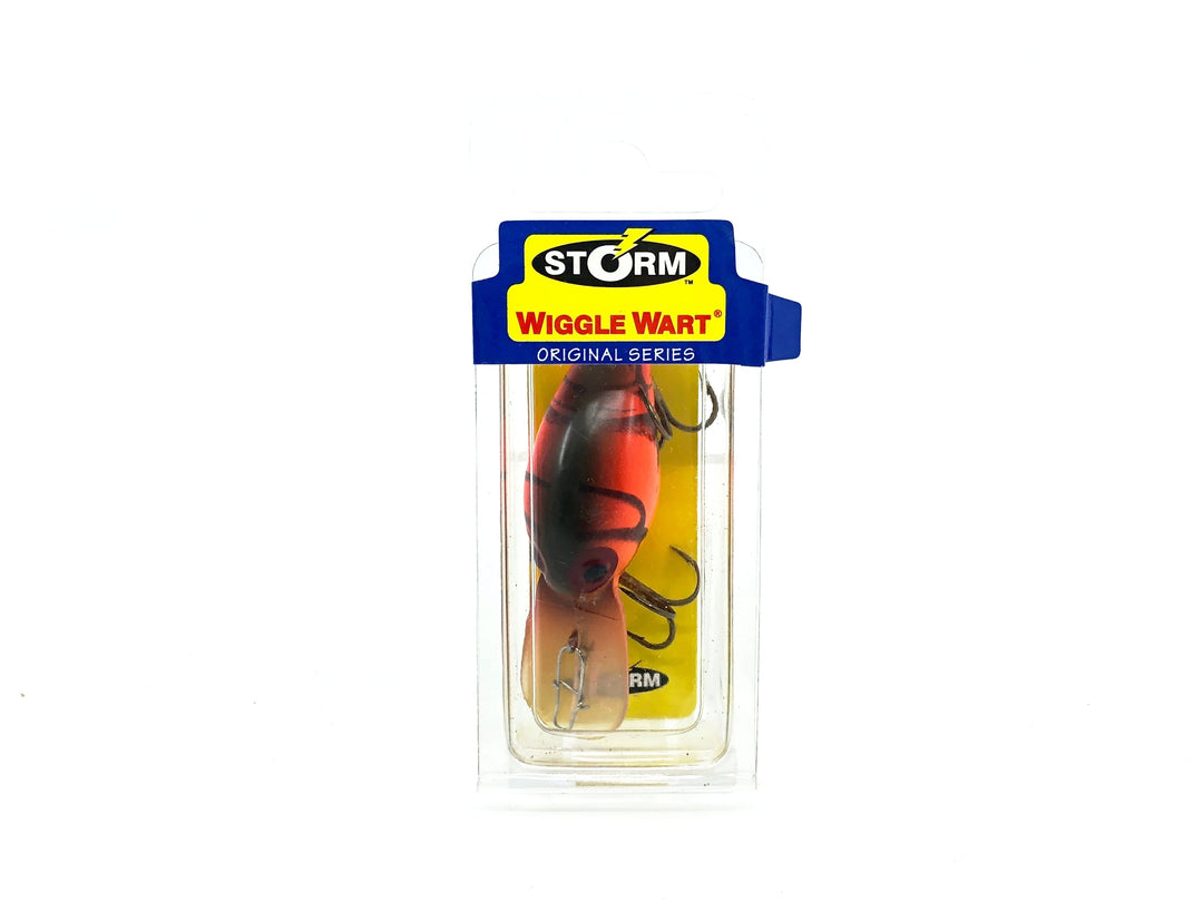 Storm Wiggle Wart V209 Naturistic Red Crayfish Color with Box