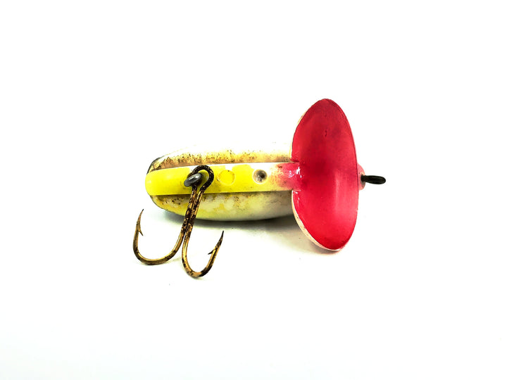 Arbogast Jitterbug 1/8oz Flyrod, Coachdog Color, Plastic lip-Styrofoam Body