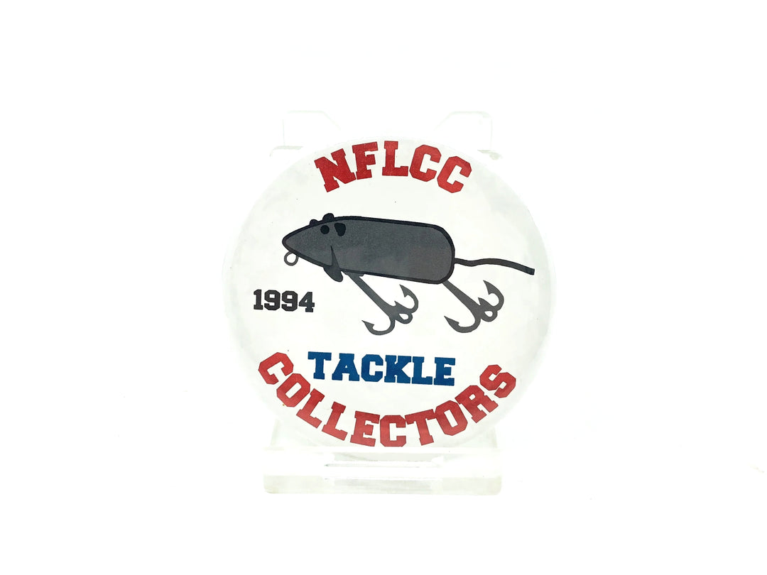 NFLCC Tackle Collectors 1994 Creek Chub Lucky Mouse Button