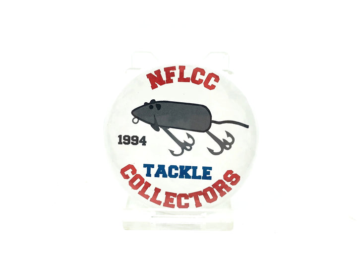 NFLCC Tackle Collectors 1994 Creek Chub Lucky Mouse Button