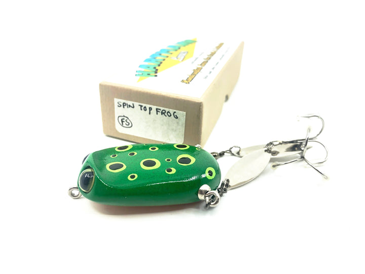 Adam Hartmann Lures, Spin Top Frog Lure w/Box