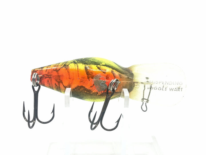 Storm Suspending Wiggle Wart SV-SP53 Chartreuse Green Crayfish Color