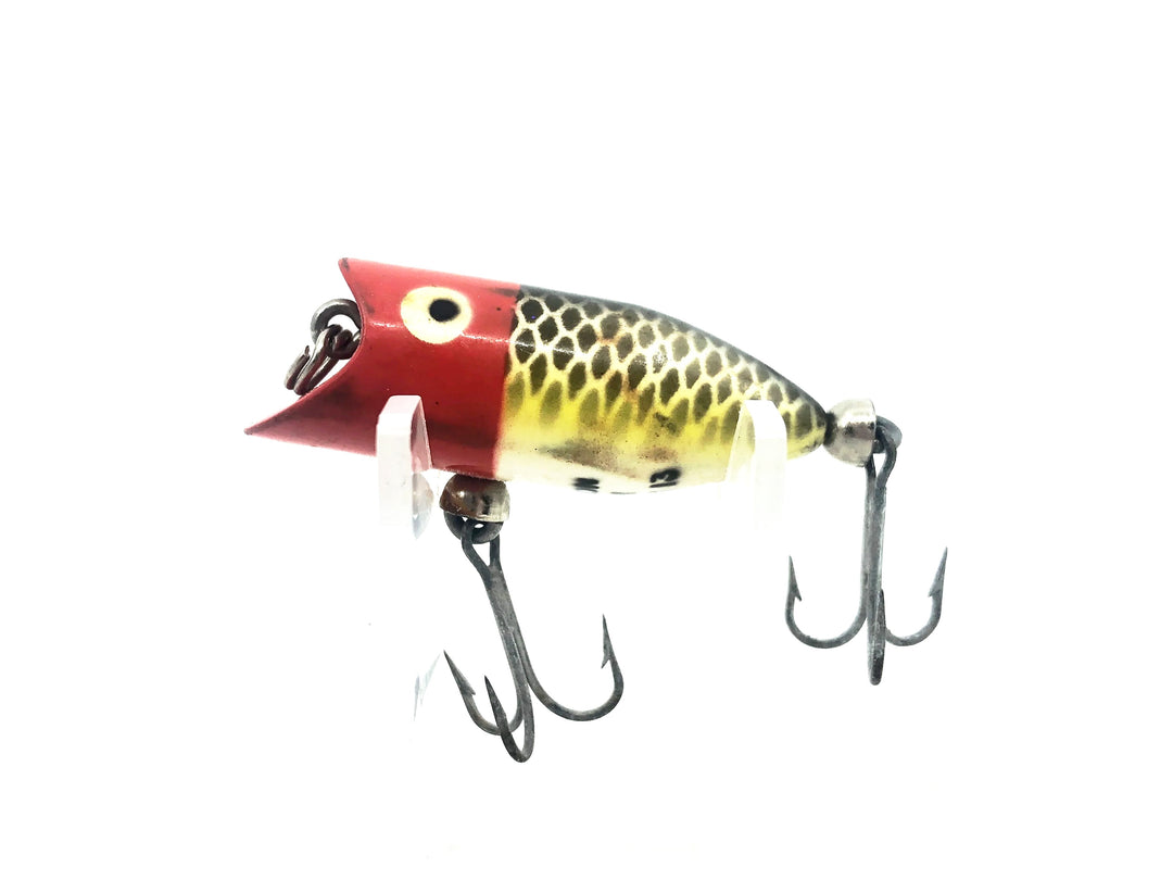 Heddon Tiny Lucky 13, JRH Frog/Red Head Color
