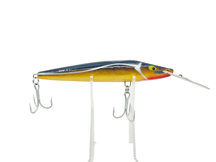 Arbogast Giant Snooker 855, Gold Scale/Silver Stripe Color