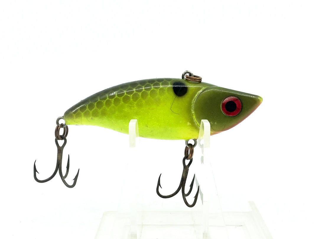 Mann’s Premium Rat’lin Shad, Chartreuse/Green Color