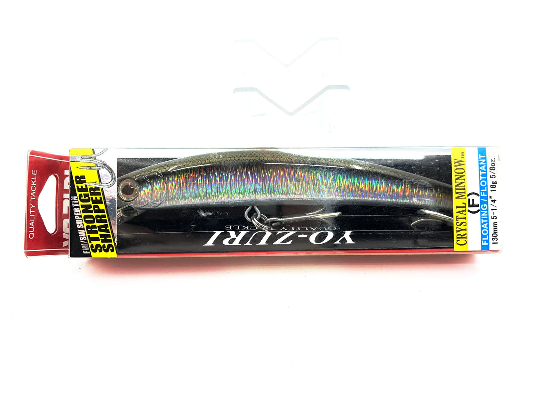 Yo-Zuri .F Crystal 3D Floating Minnow, SBR Silver Bream Color