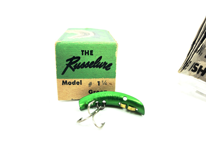 Russelure No.1 1/4, Green Color with Box