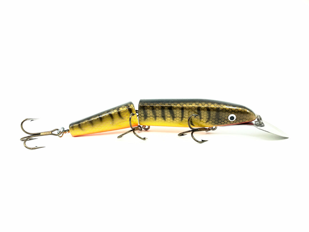 Jointed Musky Lure 8", Yellow Tiger Musky Color