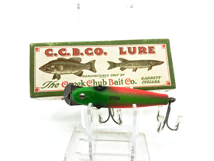 Creek Chub 2200 Midget Pikie, #31 Rainbow Fire Color with Box