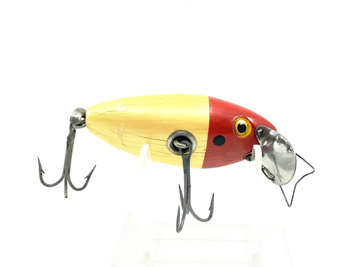 True Temper Crippled Shad, Red Head/White Color