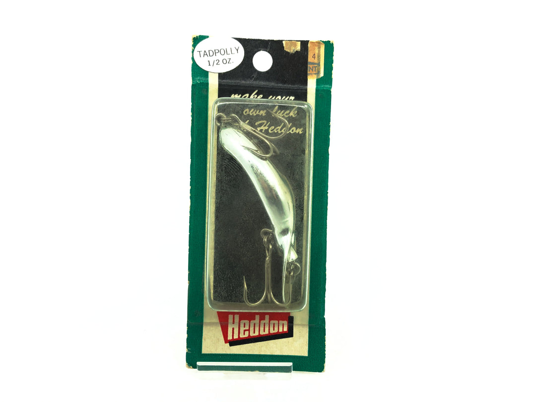 Heddon Tadpolly 9000, NP Nickle Plate Color on Card