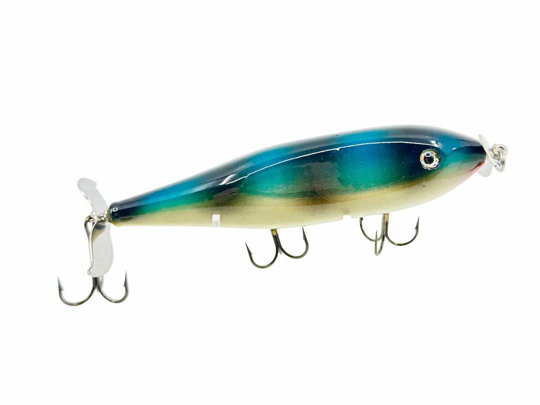 Musky Injured Minnow, Mackerel Color