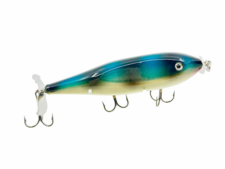 Musky Injured Minnow, Mackerel Color