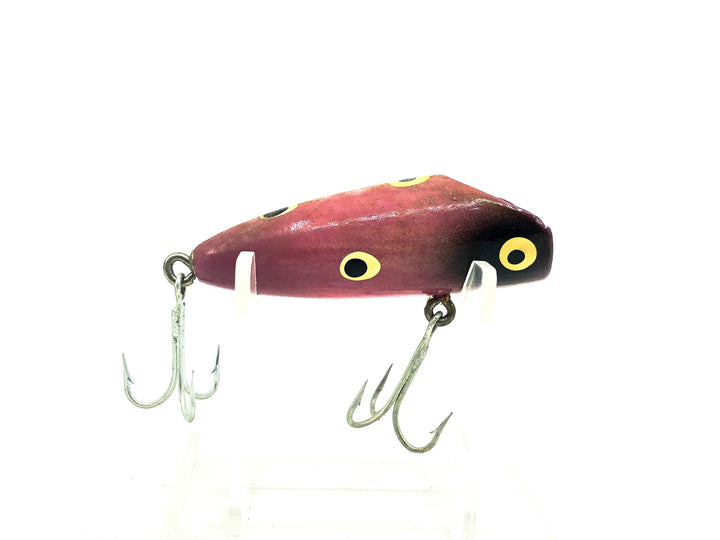 Eppinger Dardevle Osprey Bass Plug, Purple/Spots Color