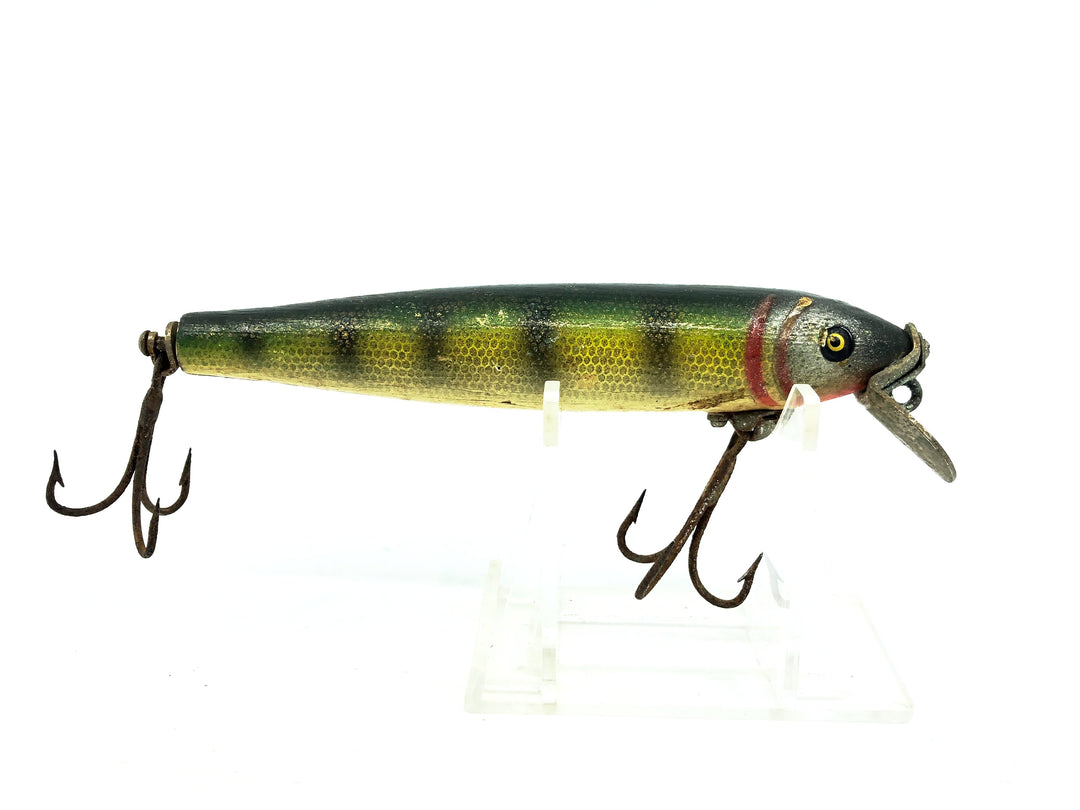 Pflueger Mustang, Green Perch Scale Color