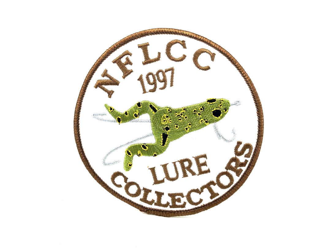 NFLCC Lure Collectors 1997 Shakespeare, Rhodes Mechanical Frog Patch
