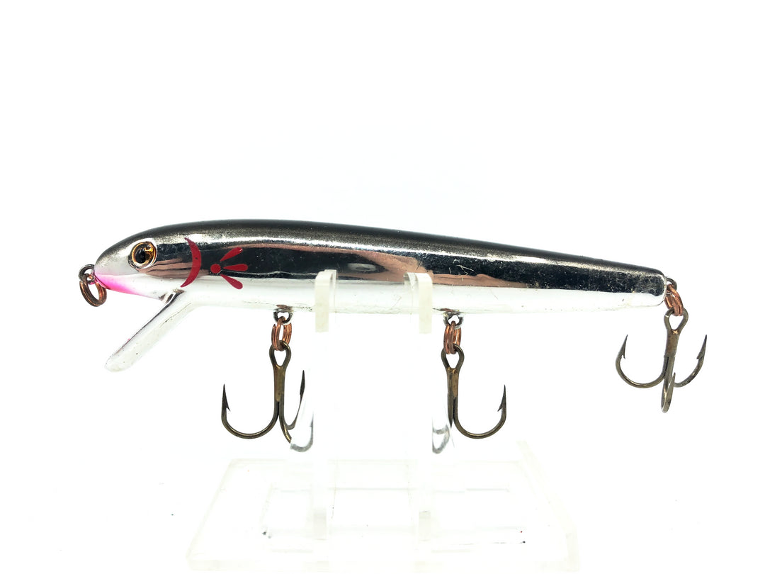 Cotton Cordell Red Fin Series C08 #04 Chrome/Black Back Color
