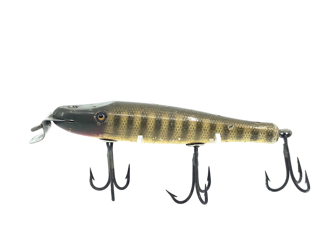 Creek Chub 700 Pikie, 700 Pikie Scale Color - Vintage Wooden Version with glass eyes