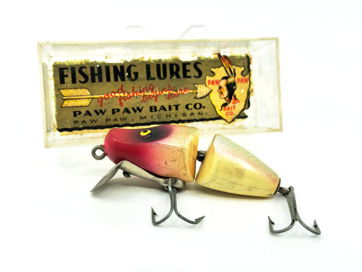 Paw Paw 9100-J Series, LJ Silver Scale/Red Head and Stripes Color with Box