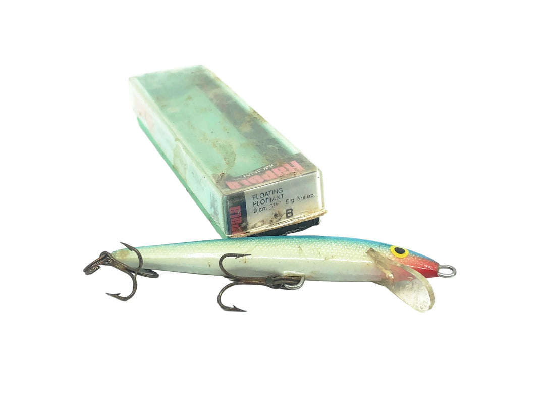 Original Rapala Floater F9-B, Sinnen Blue Color